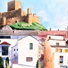 Torreon y Castillo de Biar, 46 x 61 cm